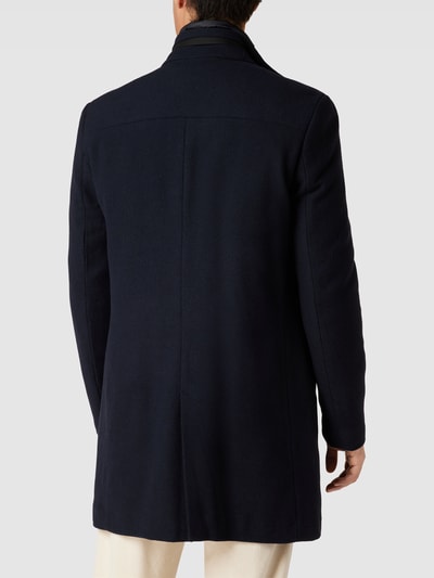 s.Oliver BLACK LABEL Mantel mit Stehkragen Modell 'Standup Collar' Marineblau 5