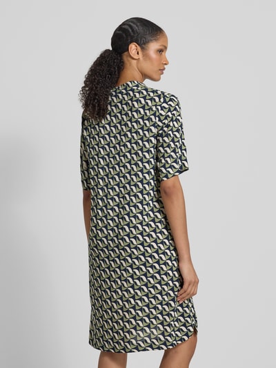 Betty Barclay Knielanges Hemdblusenkleid aus Viskose Marine 5