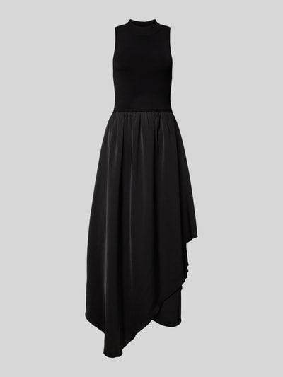 Gestuz Długa sukienka z efektem stopniowania model ‘Pama’ Czarny 2