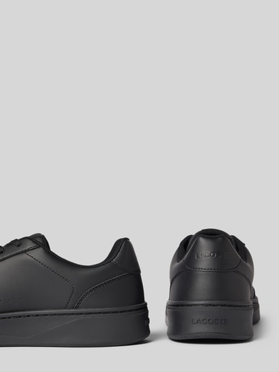Produktfoto, Sneaker mit Logo-Prägung Modell 'Court Pro' von Lacoste in Schwarz, glatte Oberfläche, Herren Sneaker von Lacoste