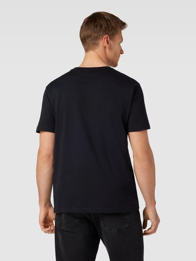 Gant T-Shirt mit Label-Print Black 5