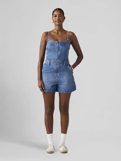 Levi's® Slim Fit Jumpsuit aus reiner Baumwolle Jeansblau 4