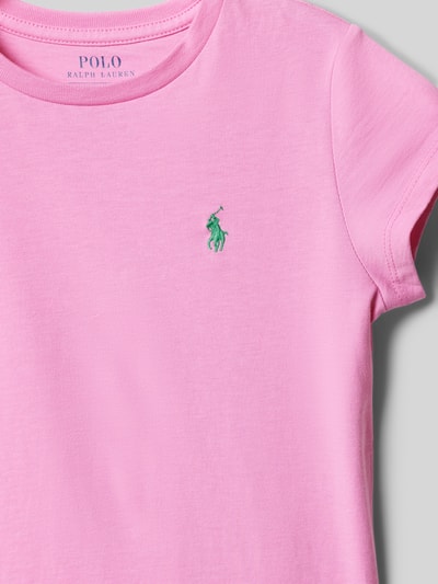 Polo Ralph Lauren Teens T-Shirt mit Logo-Stitching Pink 2