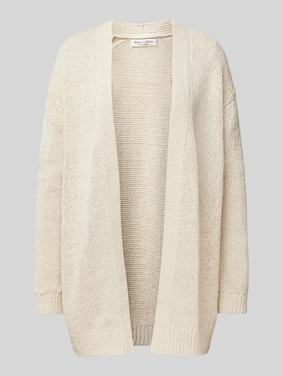 Marc O'Polo Comfort Fit Cardigan aus Baumwoll-Mix Ecru 2