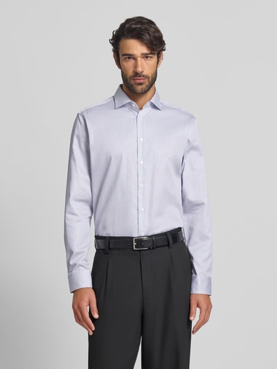 SEIDENSTICKER REGULAR FIT Regular Fit Business Hemd aus reiner Baumwolle Modell 'New' Marine 4