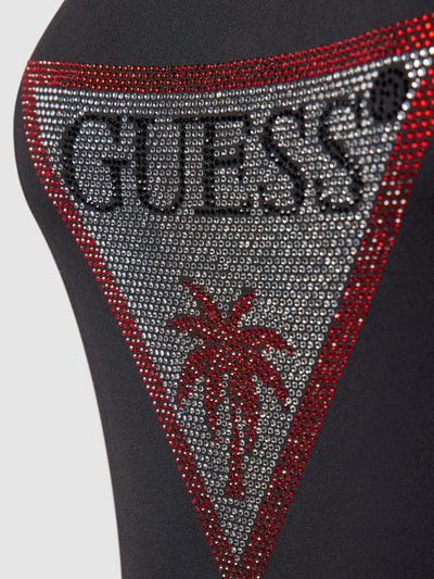 Guess Badpak met strass-steentjes Zwart - 2