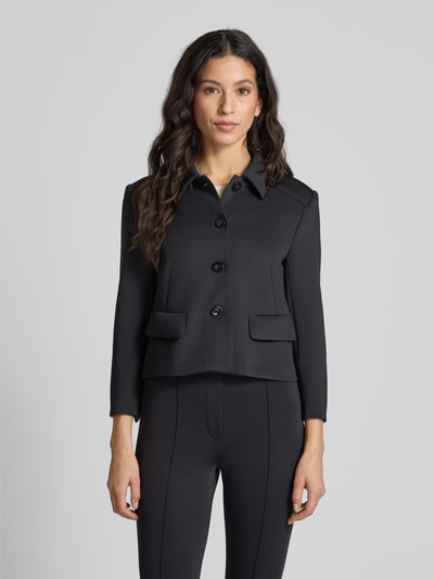 Marc Cain Blazer met platte kraag Zwart - 4