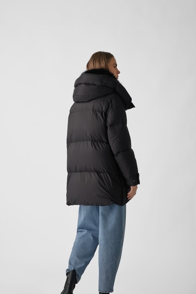Army by Yves Salomon Daunenjacke mit Kapuze  Schwarz 5