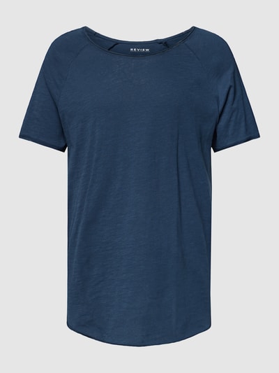 REVIEW T-shirt met ronde hals Donkerblauw - 2