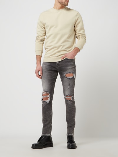 Calvin Klein Jeans Skinny jeans met stretch  Antraciet - 1