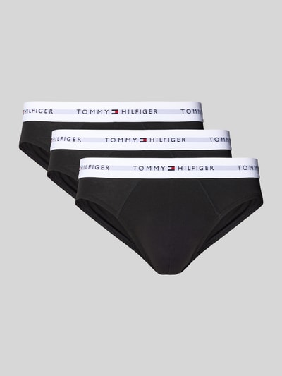 Tommy Hilfiger Slip aus Baumwoll-Mix im 3er-Pack Black 1
