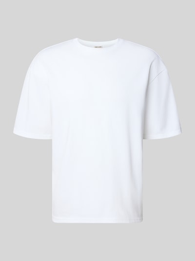 Productfoto, Boxy Fit T-Shirt aus Baumwoll-Mix Modell 'CASPIAN AIRFLEX BOXY' van Only & Sons, uni, rondhals, kort mouw, airflex, verkoelend, ademend, vochtregulerend
