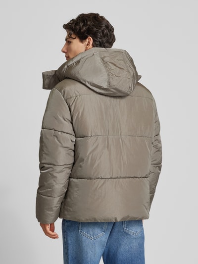 Pegador Steppjacke mit Stehkragen Modell 'MARTEN' Mittelgrau 5