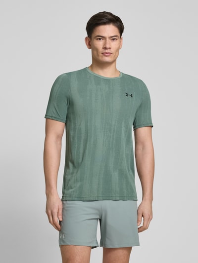 Under Armour T-Shirt mit Label-Print Mint 4