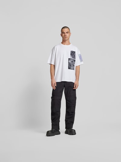 Diesel T-Shirt mit Motiv-Prints Weiss 1