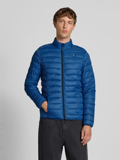 Blend Kurtka pikowana ze stójką model ‘Romsey’ Królewski niebieski 4