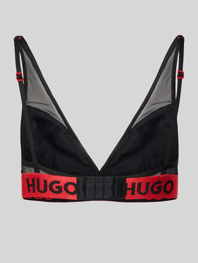 HUGO BH mit Label-Detail Black 3