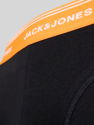 Jack & Jones Obcisłe bokserki z elastycznym paskiem w zestawie 5 szt. model ‘DAWSON’ Czarny 2
