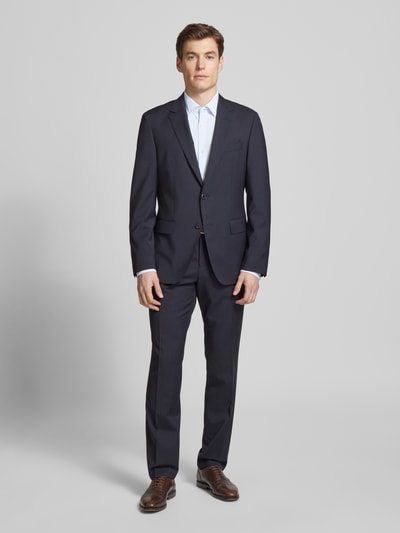 JOOP! Collection Slim Fit Business-Hemd mit Knopfleiste Modell 'Pit' Bleu 1