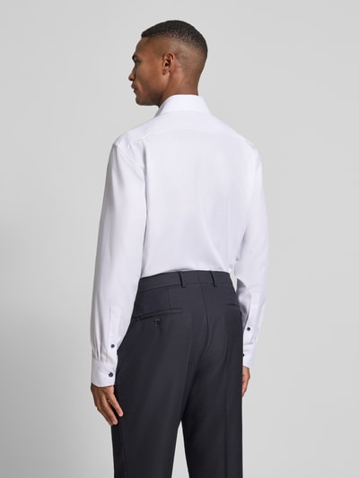OLYMP Modern Fit Businesshemd mit Kentkragen Modell 'Global Kent' Weiss 5