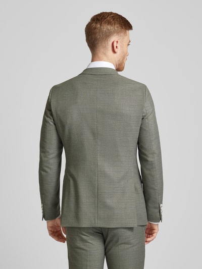 Strellson Slim Fit 2-Knopf-Sakko mit Viskose-Anteil Modell 'Alzer' Oliv 5