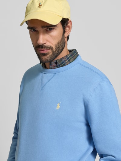 Polo Ralph Lauren Sweatshirt met labelstitching Bleu - 3