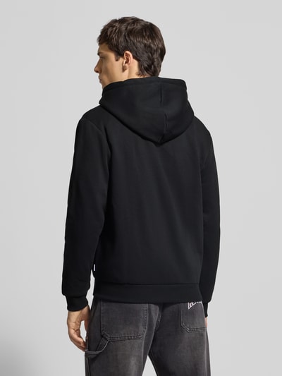 Jack & Jones Bluza rozpinana z kapturem model ‘BRADLEY’ Czarny 5