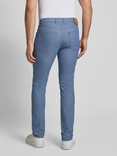 bugatti Regular Fit Chino im 5-Pocket-Design Modell 'CORDOBA' Hellblau 5