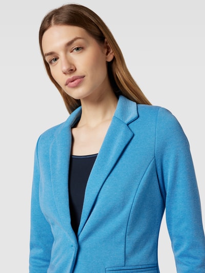 ICHI Blazer met reverskraag en structuurmotief, model 'KATE' Koningsblauw - 3