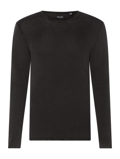 Only & Sons Pullover aus Baumwolle Modell 'Garson' Black 1