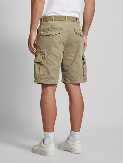 Superdry Regular Fit Cargoshorts mit Gürtel Khaki 5