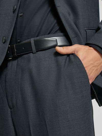 Christian Berg Men Anzughose aus Woll-Mix mit Bügelfalten Anthrazit 3