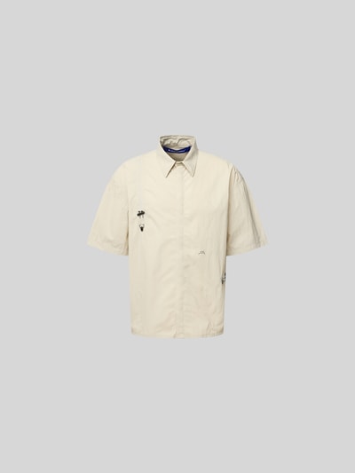 A-COLD-WALL Freizeithemd mit Kentkragen Beige 2