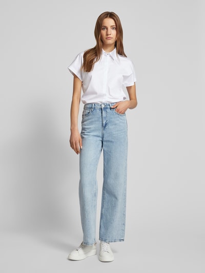 Marc Cain Blouse met platte kraag Wit - 1