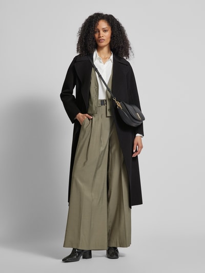 Weekend Max Mara Lange jas van scheerwol met tailleriem, model 'MANU'  - 1