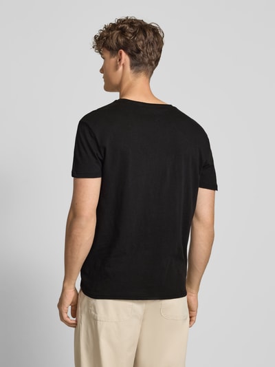 Tommy Jeans Regular Fit T-Shirt aus reiner Baumwolle Black 5