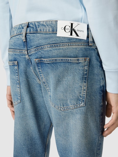 Calvin Klein Jeans Jeansy o kroju slim fit z 5 kieszeniami Jeansowy niebieski 3