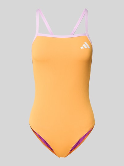 adidas Sportswear Sportbadpak met logoprint Oranje - 1