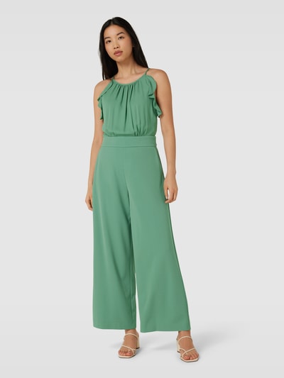 V.M. Jumpsuit mit Volants Hellgruen 4