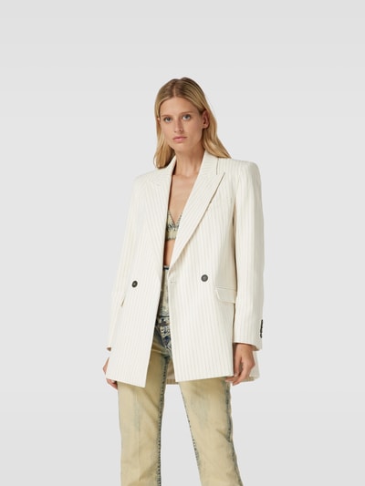 Iro Blazer mit Nadelstreifen Offwhite 4