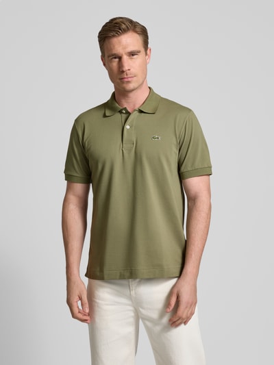 Lacoste Classic Fit Poloshirt mit Label-Badge Khaki 4