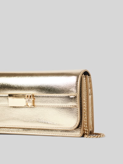 Tommy Hilfiger Clutch mit Label-Detail Modell 'HERITAGE' Gold 3