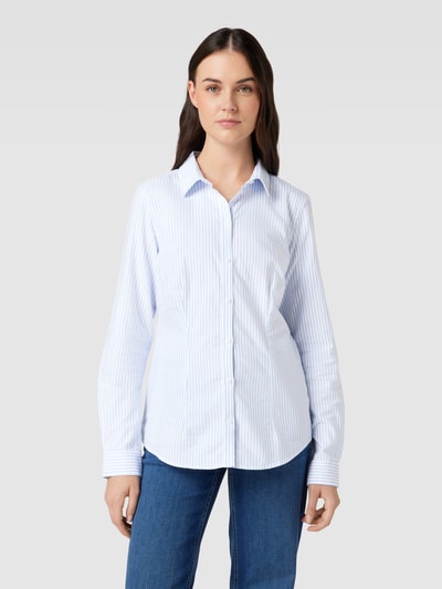 Montego Bluzka koszulowa ze wzorem w paski Niebieski 4