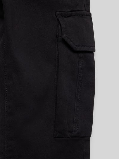 s.Oliver RED LABEL Cargohose mit größenverstellbarem Bund Black 2