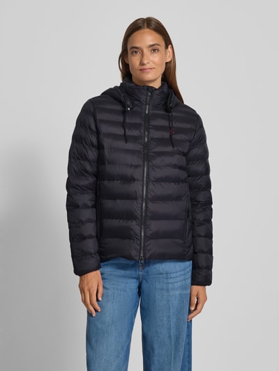 Polo Ralph Lauren Kurtka pikowana z wyhaftowanym logo Czarny 4