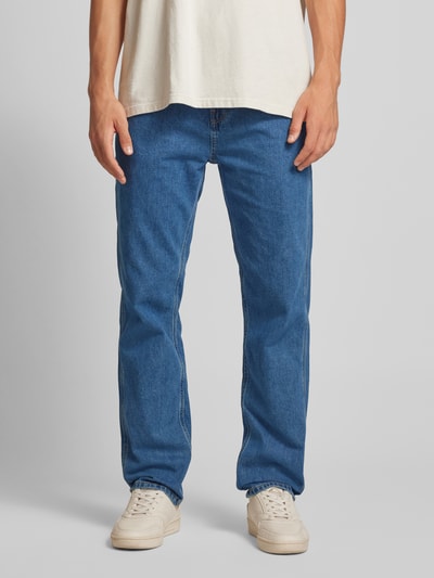 Dickies Regular fit jeans in 5-pocketmodel, model 'HOUSTON' Jeansblauw - 4