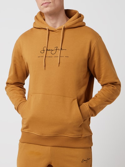 Sean John Hoodie van katoen Cognac - 4