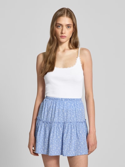 Review Trägertop in Ripp-Optik Weiss 4