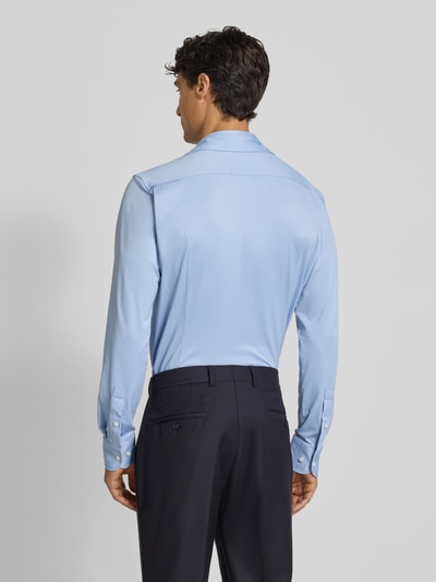 BOSS Slim Fit Businesshemd mit Haifischkragen Modell 'HANK' Bleu 5