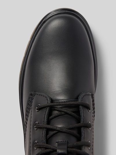 Dr. Martens Boots van leer met labeldetail, model 'Chukka' Zwart - 3